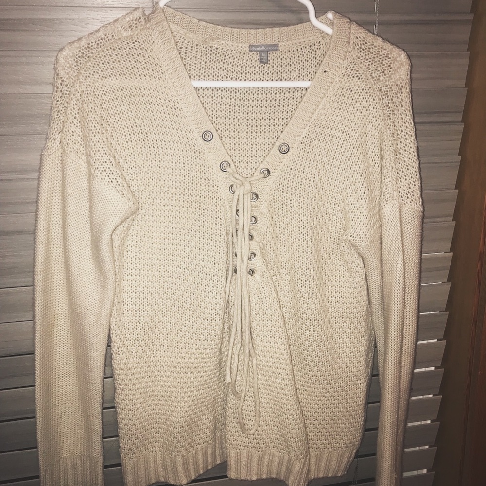Tan sweater